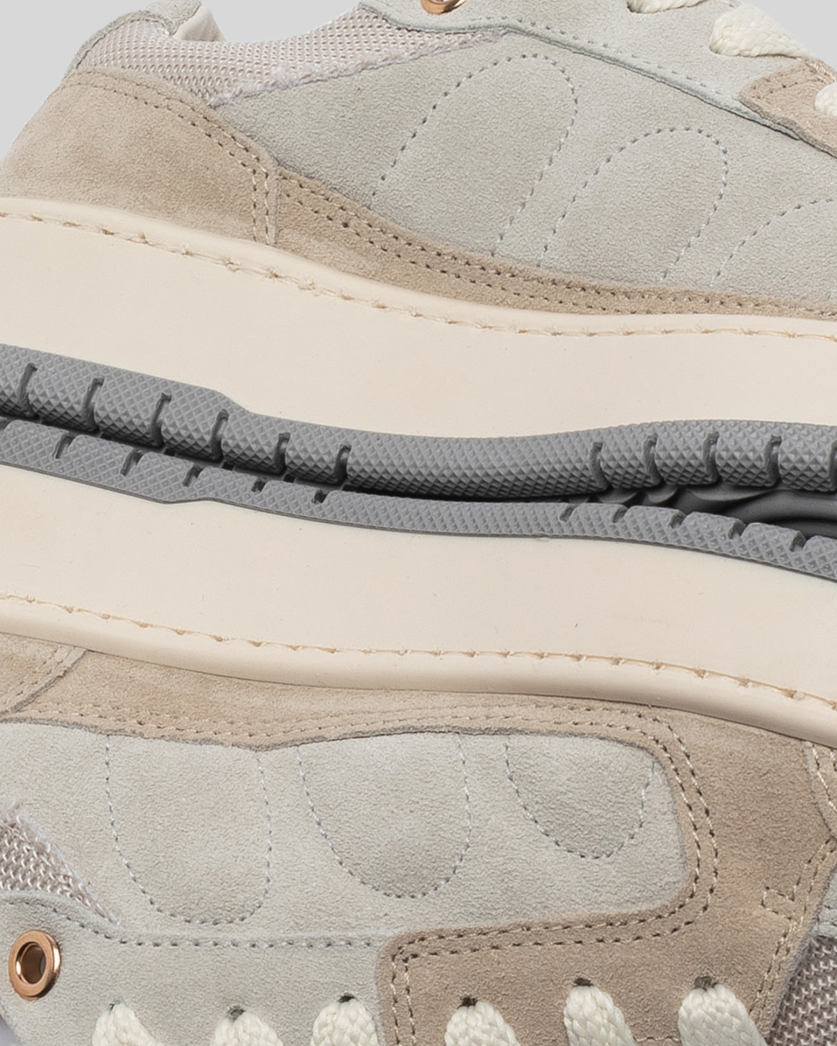 SANTHA: SANTHA MODEL 2 SUEDE SAND