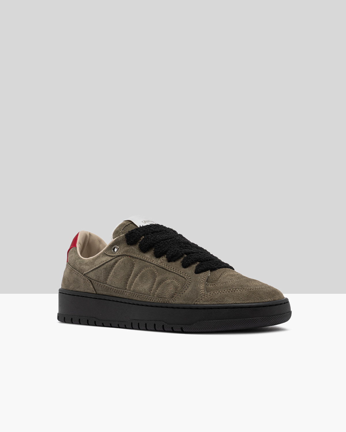 SANTHA: SANTHA MODEL 2 TOTAL SUEDE ARMY 