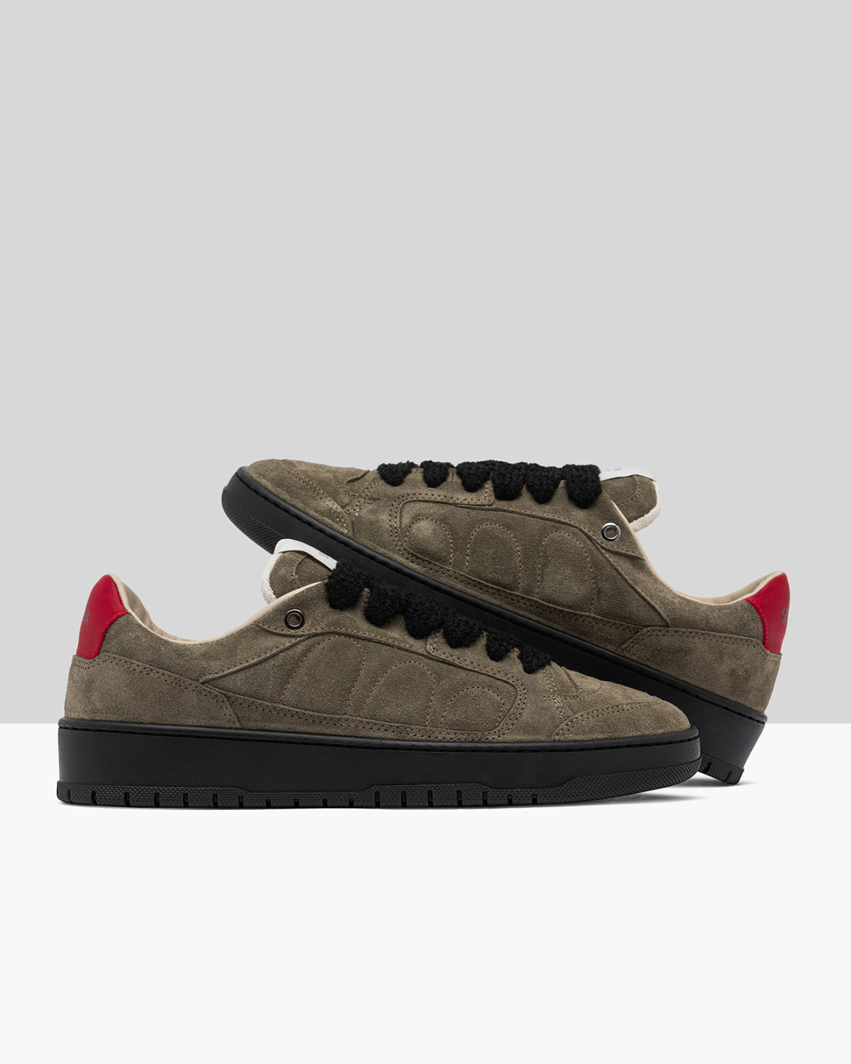 SANTHA: SANTHA MODEL 2 TOTAL SUEDE ARMY 
