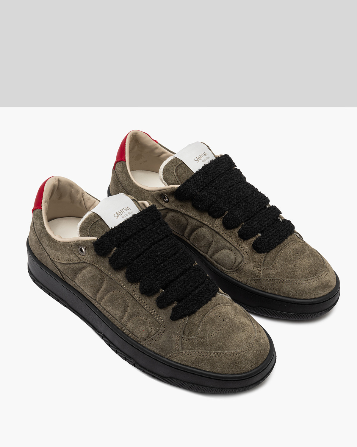 SANTHA: SANTHA MODEL 2 TOTAL SUEDE ARMY 