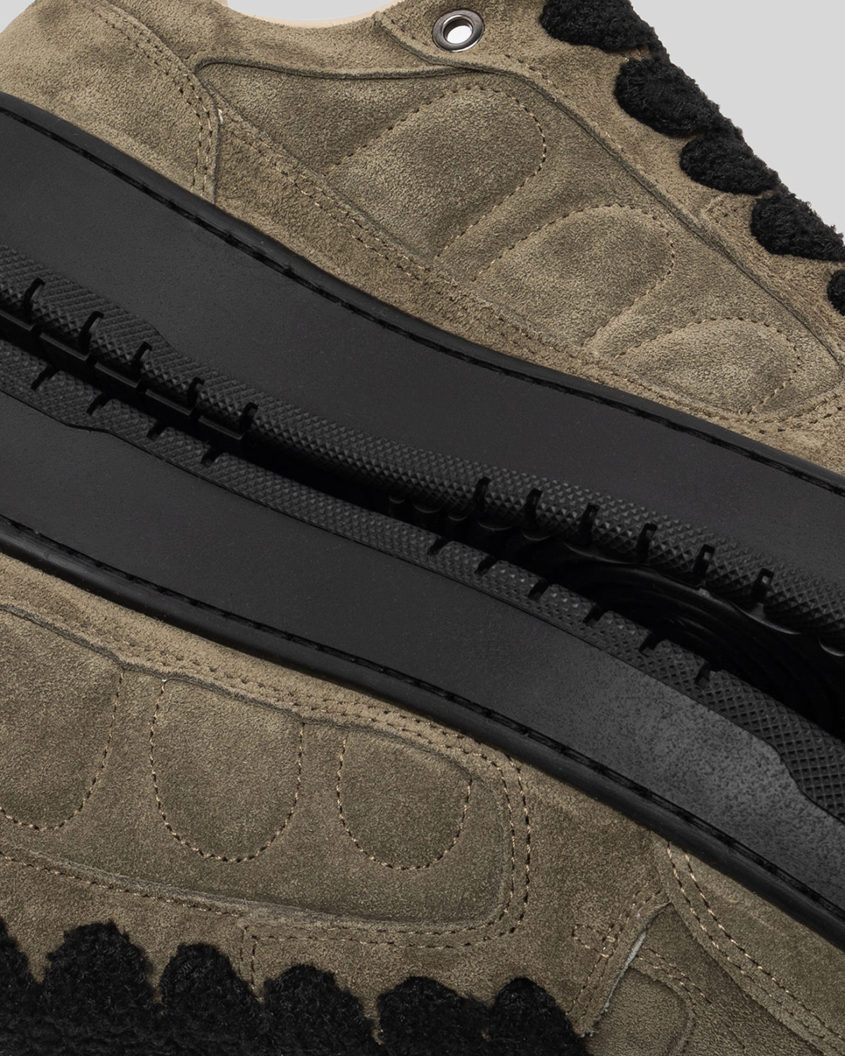 SANTHA: SANTHA MODEL 2 TOTAL SUEDE ARMY 