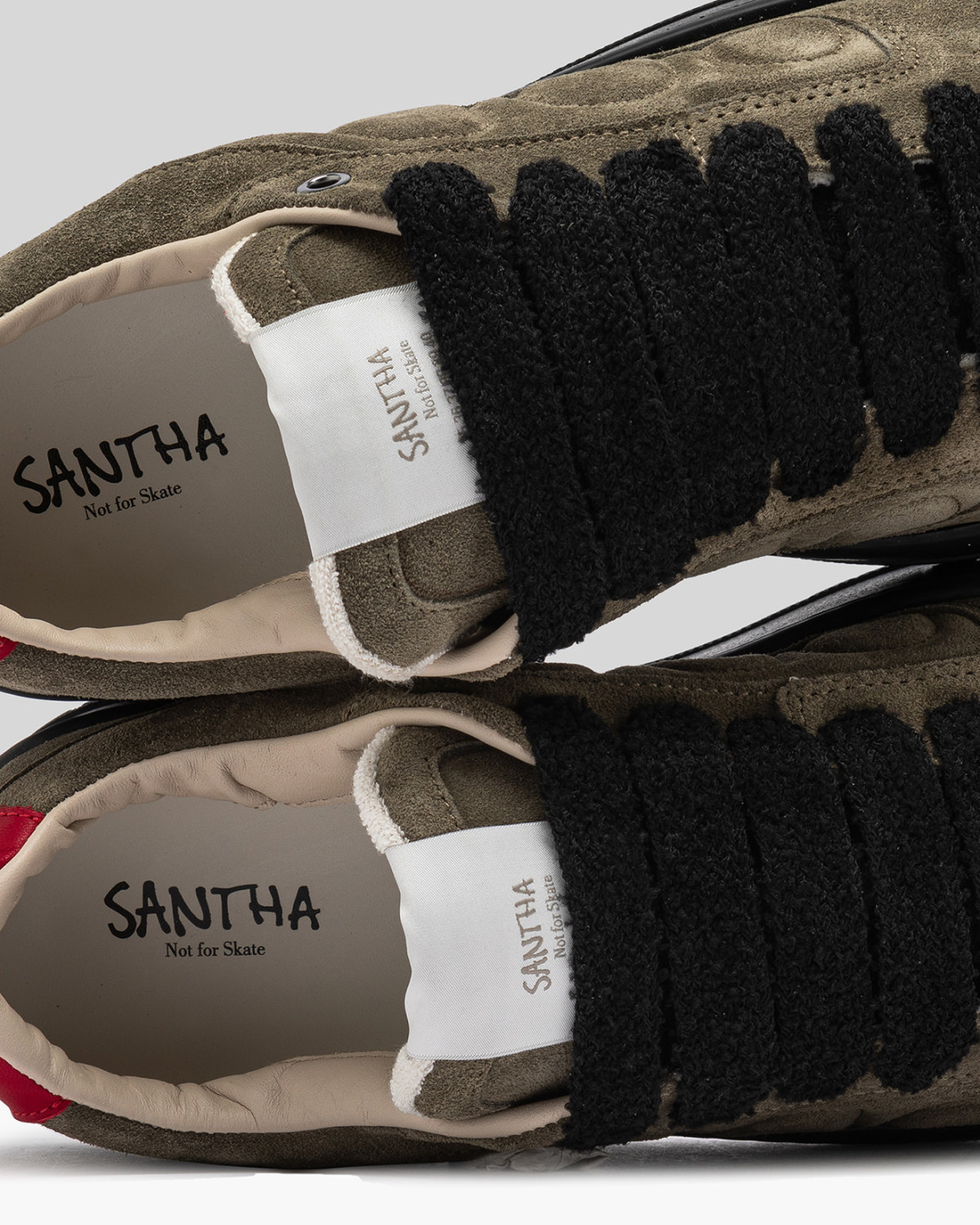 SANTHA: SANTHA MODEL 2 TOTAL SUEDE ARMY 