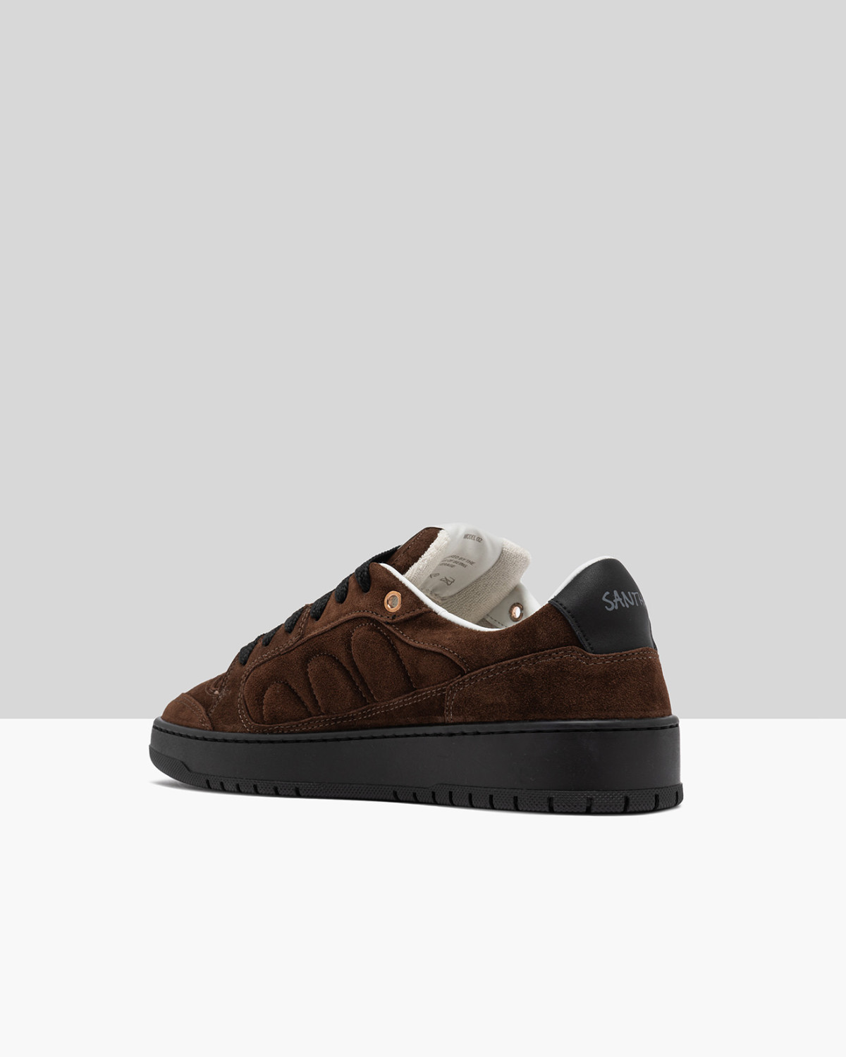 SANTHA: SANTHA MODEL 2 TOTAL SUEDE BROWN 