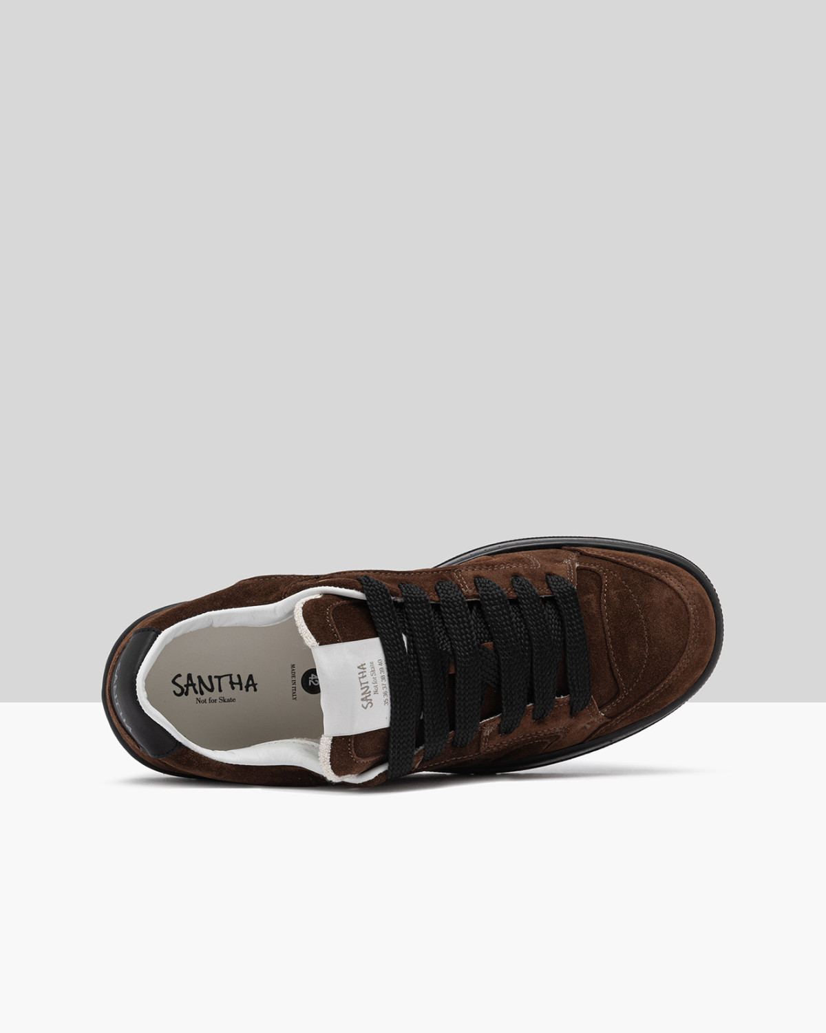 SANTHA: SANTHA MODEL 2 TOTAL SUEDE BROWN 