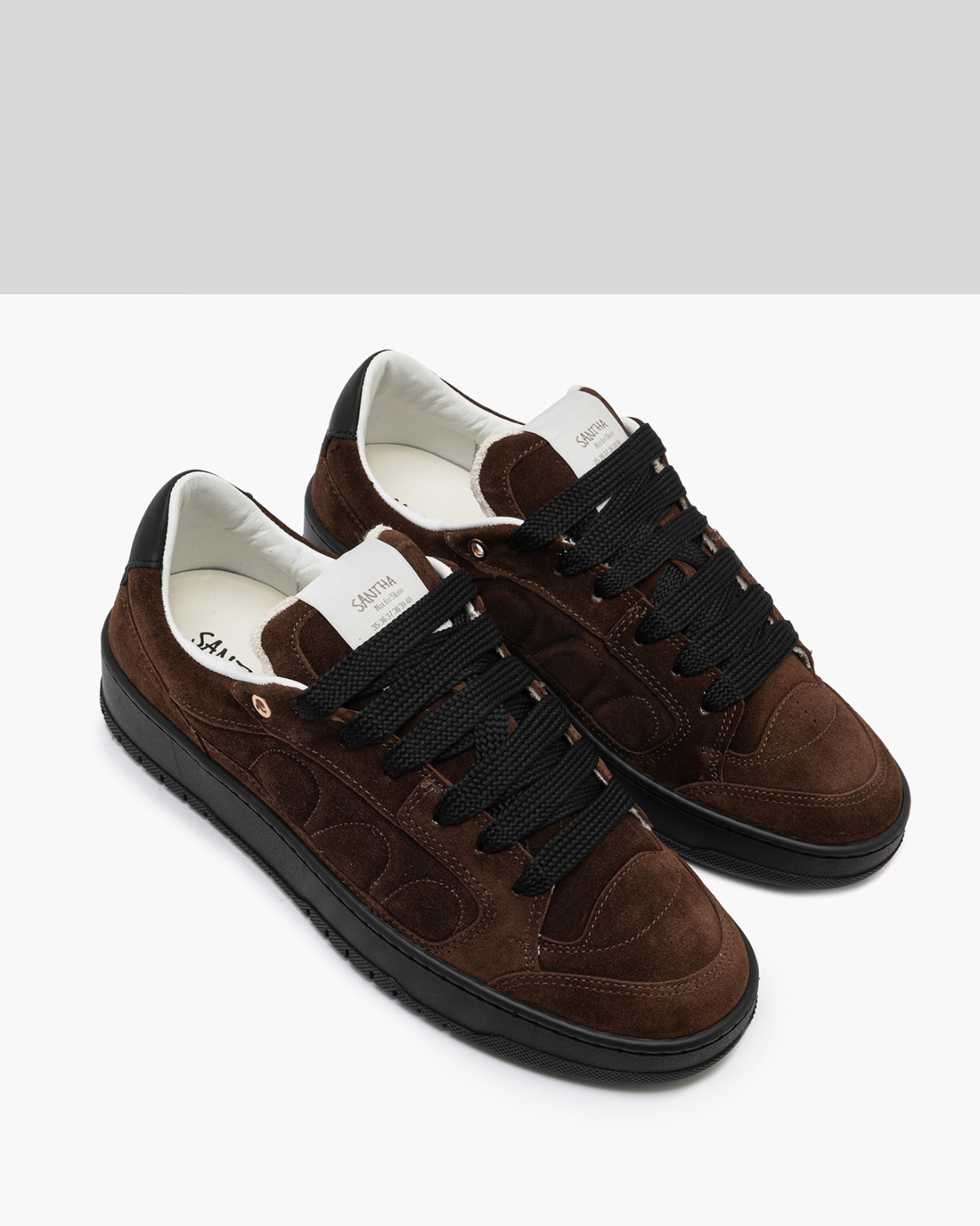 SANTHA: SANTHA MODEL 2 TOTAL SUEDE BROWN 