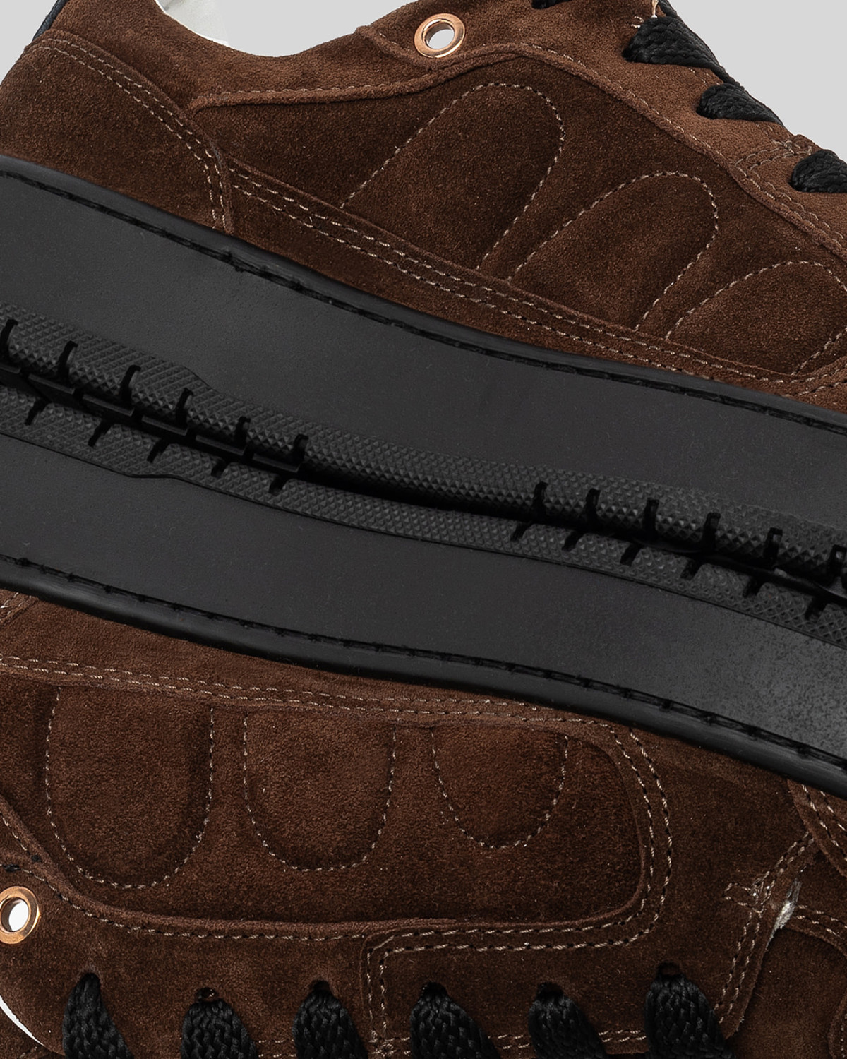 SANTHA: SANTHA MODEL 2 TOTAL SUEDE BROWN 