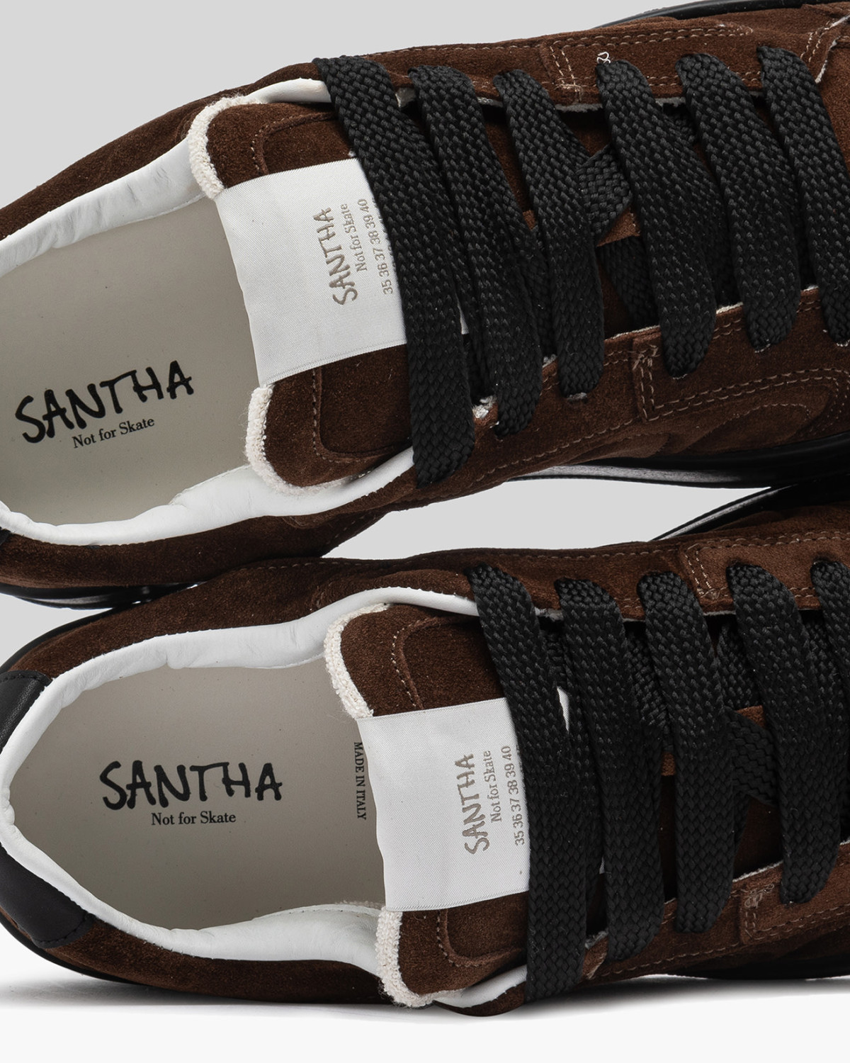 SANTHA: SANTHA MODEL 2 TOTAL SUEDE BROWN 