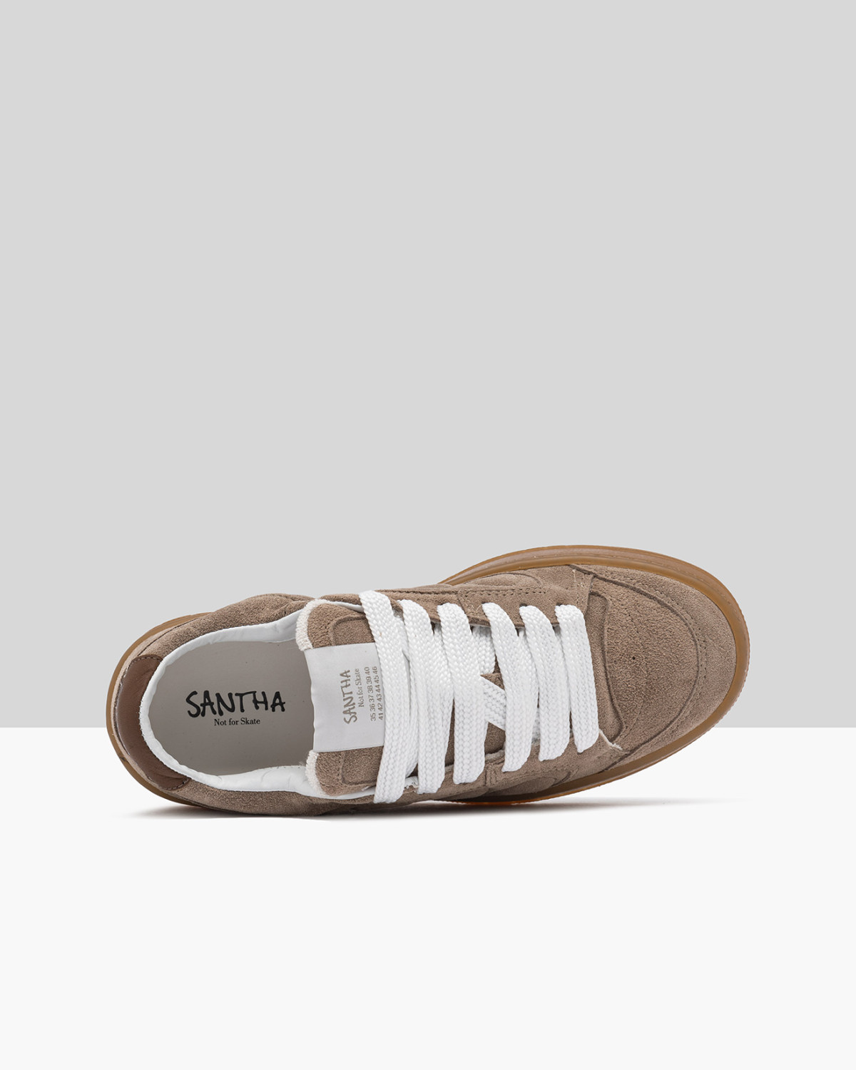 SANTHA: SANTHA MODEL 2 TOTAL SUEDE NUDE 