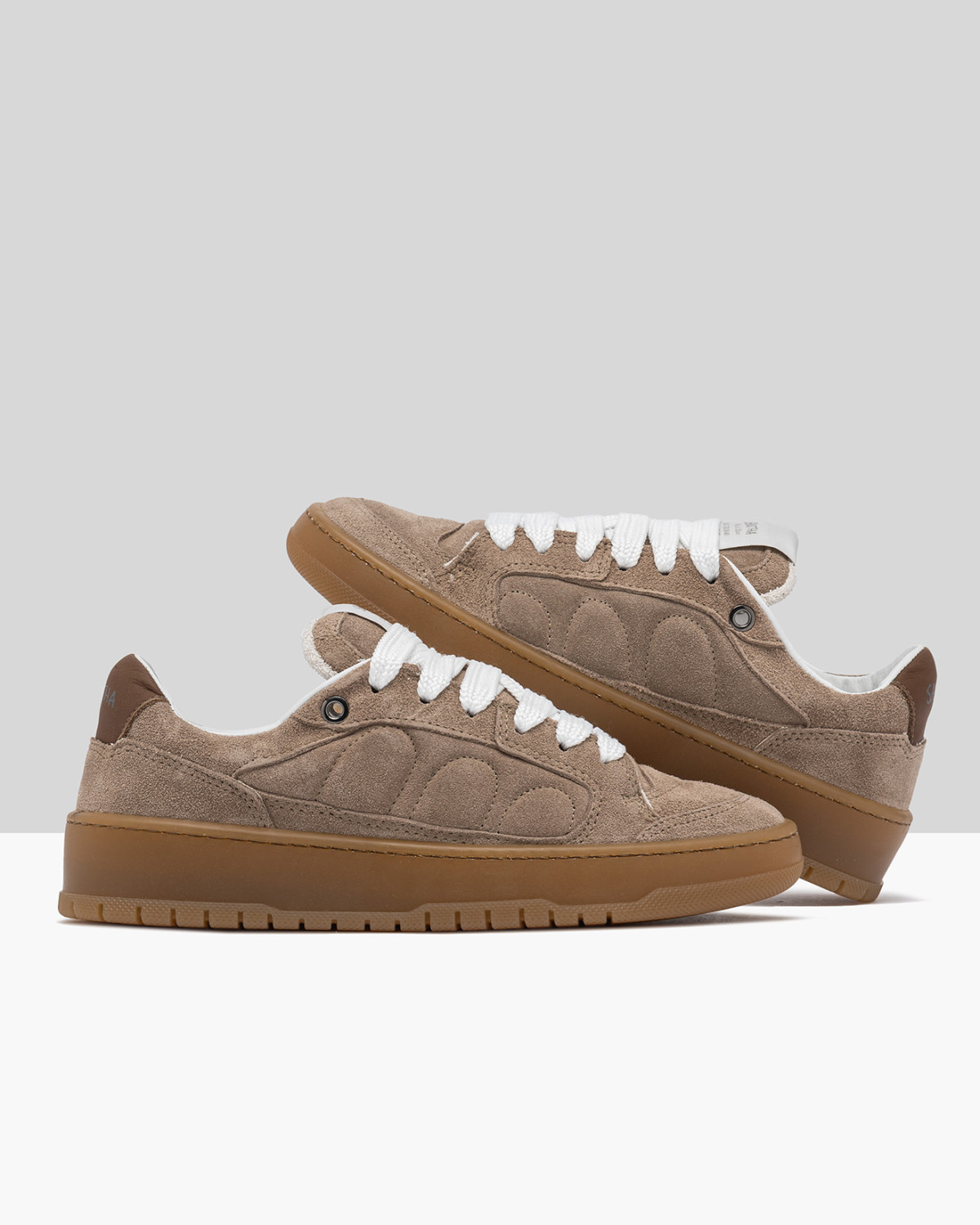 SANTHA: SANTHA MODEL 2 TOTAL SUEDE NUDE 