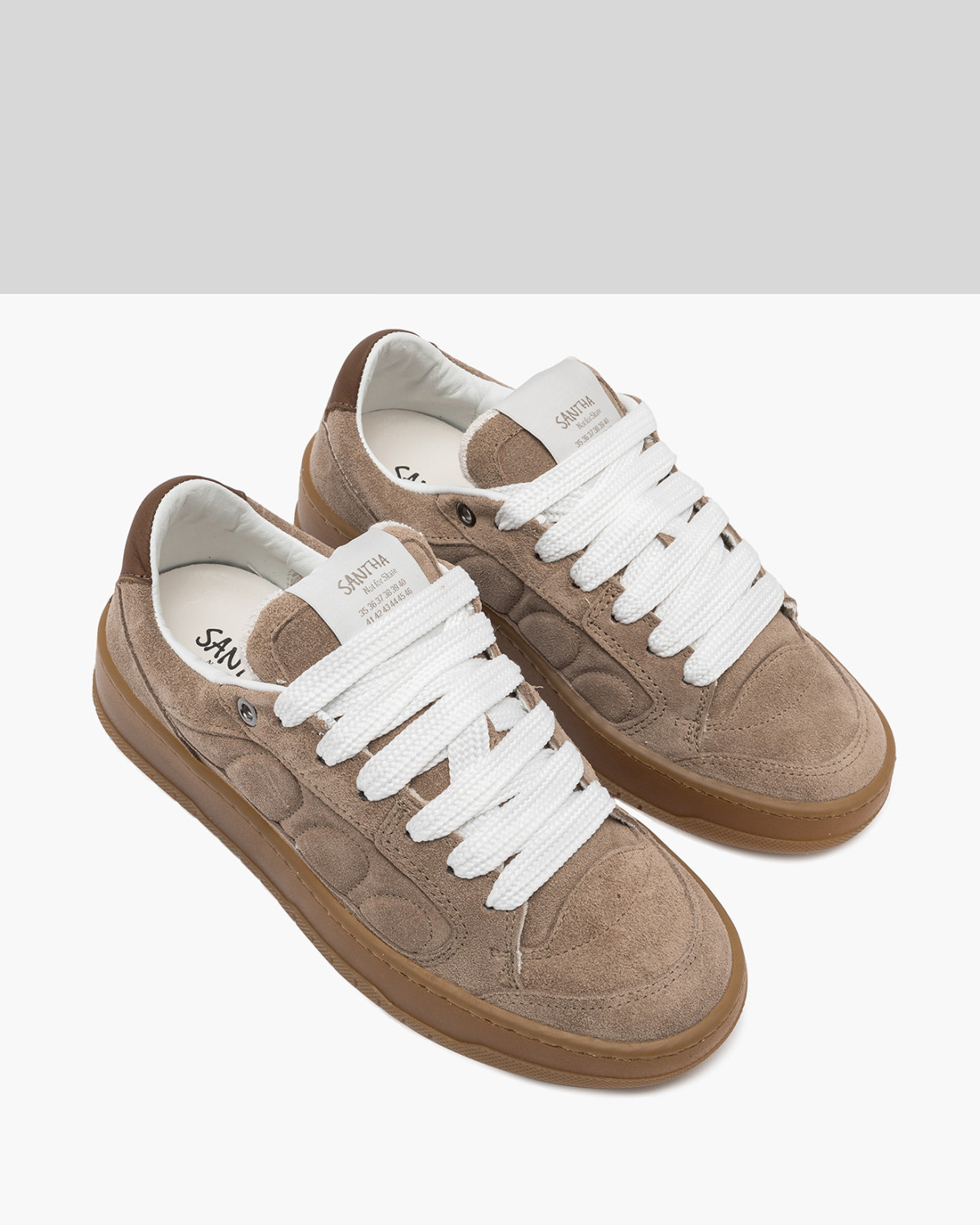 SANTHA: SANTHA MODEL 2 TOTAL SUEDE NUDE 