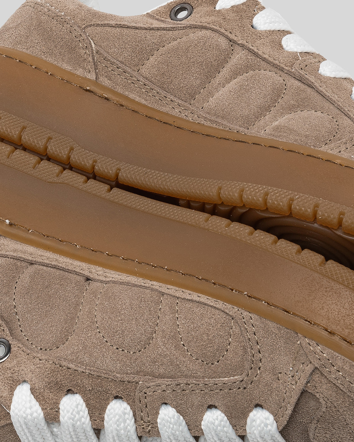 SANTHA: SANTHA MODEL 2 TOTAL SUEDE NUDE 