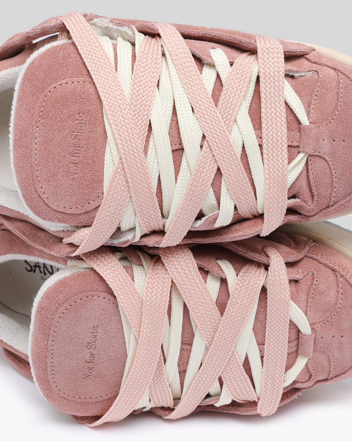 SANTHA: SANTHA MODEL 1 SUEDE ANTIQUE PINK
